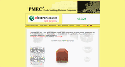 Desktop Screenshot of pmec.cz