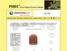 Tablet Screenshot of pmec.cz